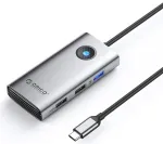 Orico PW11-5P dokkimisjaam | USB-C kuni 1x USB 3.0, 2x USB 2.0, 1x USB-C, 1x HDMI | 60W | hall