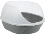 Cat litter tray : Trixie Simao cat litter tray, high rim, 48 &times; 30 &times; 58 cm, grey