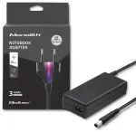 Qoltec Toiteadapter s&uuml;learvutile Dell 90W | 19.5V | 4.62A | 7.4*5.0+pin | + toitekaabel