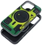 Forcell F-Protect Levels telefoni &uuml;mbris MagSafe toega iPhone 16 Plus roheline