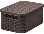 Kaanega karp Style S 29,1x19,8x14,2cm tumepruun