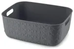 Softex korv M 12,5L 37,9x29,2x14,3cm tumehall