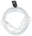 HD26 andmeedastus- ja laadimiskaabel | USB-C kuni USB-C | PD, QC 3.0 | 30W | 1m | valge