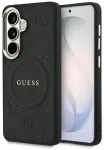 Guess Saffiano Peony Embossed telefoni &uuml;mbris alusega ja MagSafe toega ja Samsung Galaxy S26 (S942) must