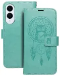 MEZZO dreamcatcher raamatut&uuml;&uuml;pi telefoni &uuml;mbris Samsung Galaxy S25 Edge (S937) roheline