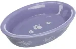 Loomakauss, keraamika &mdash; Trixie Cat bowl, oval, ceramic, 0.2l/15cm*10cm/1 tk