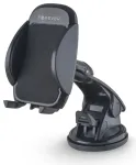 Forever CH-110 universaalne 12 cm auto esiklaasi- / armatuurlauahoidik (6&ndash;9 cm), must