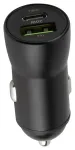 Maxlife MXCC-04 autolaadija | 20W | PD, QC | USB-C, USB-A | must
