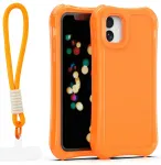 Safepop telefoni &uuml;mbris rihmaga iPhone 11 oranž