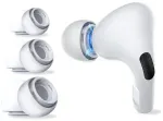 Tech-Protect Ear Tips for AirPods Pro 1 | 2 in sizes S | M | L - white (3 pcs.)