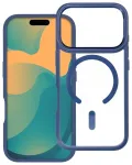 ROAR Mag Bumper telefoni &uuml;mbris MagSafe toega iPhone 17 tumesinine
