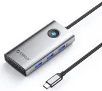 Orico PW11-6P 6-in-1 dokkimisjaam | USB-C kuni 3x USB 3.0, USB-C, HDMI | 100W | hall