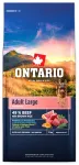 Kuiv koeratoit &ndash; Ontario Adult Large, Beef and Brown Rice, 12 kg