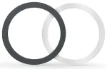 Tech-Protect MagMat MagSafe magnetic ring universal - black | silver (2 pcs.)