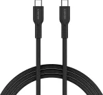Canyon OnWire 60CL andmeedastus- ja laadimiskaabel | USB-C kuni USB-C | 60W | 1m | must