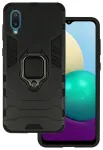 Ring Armor Case for Samsung Galaxy A02 Black