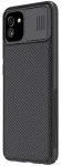 Nillkin CamShield Hard telefoni &uuml;mbris Samsung Galaxy A03 (A035) must (kaamera kaitsega)