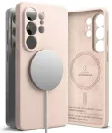 Ringke Silicone telefoni &uuml;mbris MagSafe toega Samsung Galaxy S26 Ultra (S948) beež