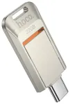 Pendrive 32GB USB 3.0 (USB C) Hoco UD17 nickel