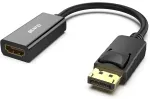BENFEI adapter DisplayPort 1.2 to HDMI 1.4 4K unidirectional black