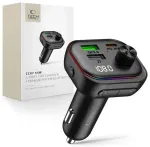 TECH-PROTECT CC07 3-PORT CAR CHARGER PD 54W + TRANSMITER FM BLUETOOTH BLACK