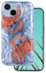 Ultra Trendy Summer telefoni &uuml;mbris iPhone 12 | iPhone 12 Pro mitmev&auml;rviline (krabi) (crab)