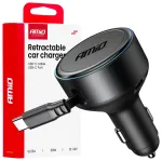AMiO AMIO-04368 autolaadija | 60W | PD | USB-C | USB-C kaabliga komplektis