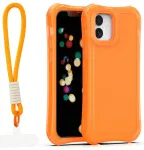 Safepop telefoni &uuml;mbris rihmaga iPhone 12 | iPhone 12 Pro oranž