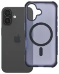 Forcell F-Protect BumperX Premium telefoni &uuml;mbris MagSafe toega iPhone 16 tumesinine