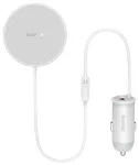Baseus CW01 juhtmeta autolaadija MagSafe 15W hoidikuga ventilatsiooniv&otilde;rele + USB-A 25W