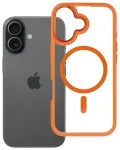 ROAR Mag Bumper telefoni &uuml;mbris MagSafe toega iPhone 17 oranž