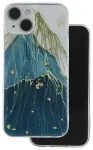 Fusion Gold Glam silikoonist telefoni &uuml;mbris Samsung Galaxy A55 5G (A556) mitmev&auml;rviline (Mountain)