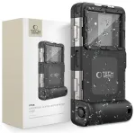 TECH-PROTECT IPX8 UNIVERSAL DIVING WATERPROOF CASE BLACK