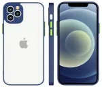 Milky Case silicone flexible translucent case for Samsung Galaxy S21+ 5G (S21 Plus 5G) navy blue