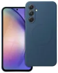 Silicone Mag Cover telefoni &uuml;mbris MagSafe toega Samsung Galaxy A54 5G (A546) sinine