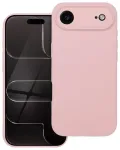 Silicone 2mm telefoni &uuml;mbris MagSafe toega iPhone 17 Air roosa