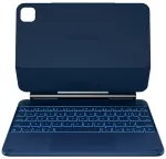 Case Typecase Edge with keyboard for iPad Air 11" 2024/2025 pacific blue
