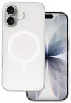 Glossy telefoni &uuml;mbris MagSafe toega iPhone 17 valge