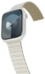 Araree Silicone Link nutikella rihm Apple Watch (42/44/45/49 mm) jaoks | silikoonist | valge/roheline