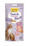 Kassimaiused &ndash; GimCat SNACK CREAM + SALMON & PUMPKIN (SENIOR) 6 X 15 G