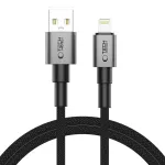 Tech-Protect UltraBoost DNA andmeside- ja laadimiskaabel | USB-A kuni Lightning | 15W | 1m | hall
