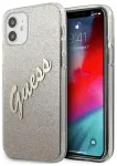 Guess GUHCP12SPCUGLSGO iPhone 12 mini 5,4" kuldne|gold k&otilde;va korpus Glitter Gradient Script