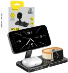 Blavec BQI-02 3-in-1 juhtmevaba laadija | Qi | &Uuml;hildub MagSafe'iga | 15W | must