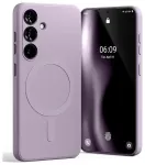 Mercury Semi-Silicon telefoni &uuml;mbris MagSafe toega Samsung Galaxy A57 (A576) lilla