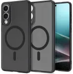 Spigen Ultra Hybrid Mag Case with MagSafe for Samsung Galaxy S25 Edge - Black Translucent