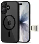 TECH-PROTECT MAGPEAK CC telefoni&uuml;mbris MagSafe toega Apple iPhone 17 jaoks, must