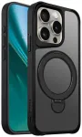 Etteri Matt Mag Ring telefoni &uuml;mbris alusega ja MagSafe toega iPhone 15 Pro must