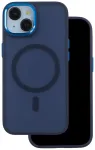 Frozen Mag telefoni &uuml;mbris MagSafe toega iPhone 17 Pro tumesinine