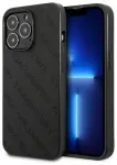Karl Lagerfeld KLHCP13LPTLK iPhone 13 Pro | 13 6,1" hardcase czarny|black Perforated Allover
