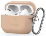 TECH-PROTECT SILICONE HOOK APPLE AIRPODS PRO 1 / 2 CAFFE LATTE